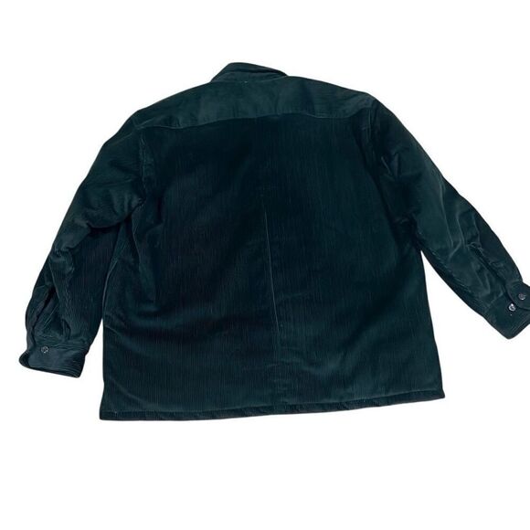 Guide Gear Men’s XL Hunter Green Corduroy and Inside White Fleece Warm Barn Jack - Picture 5 of 10